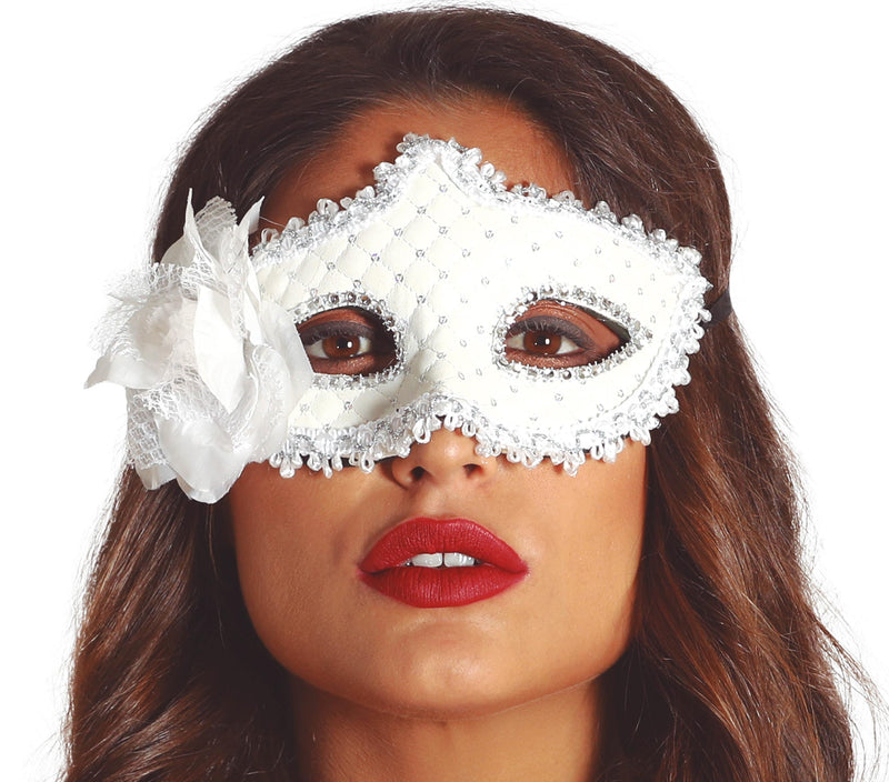 MASK WITH FLOWERS