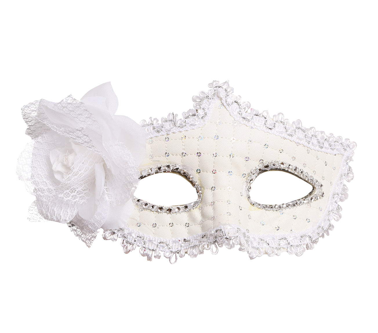 MASK WITH FLOWERS