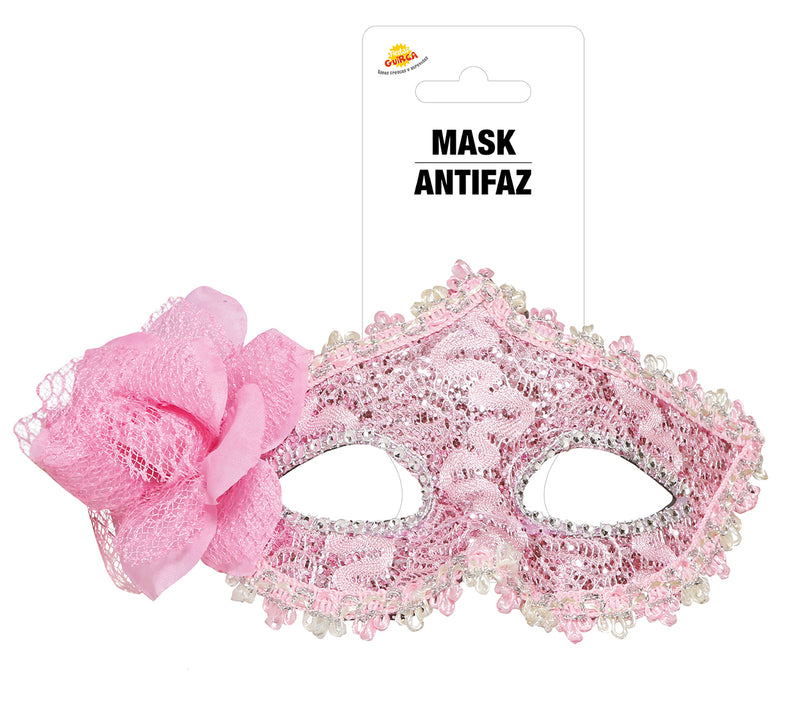MASK WITH FLOWERS