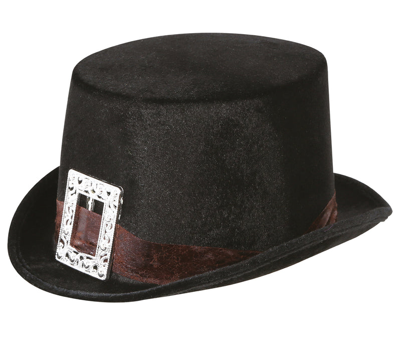 TOP HAT BLACK VELVET