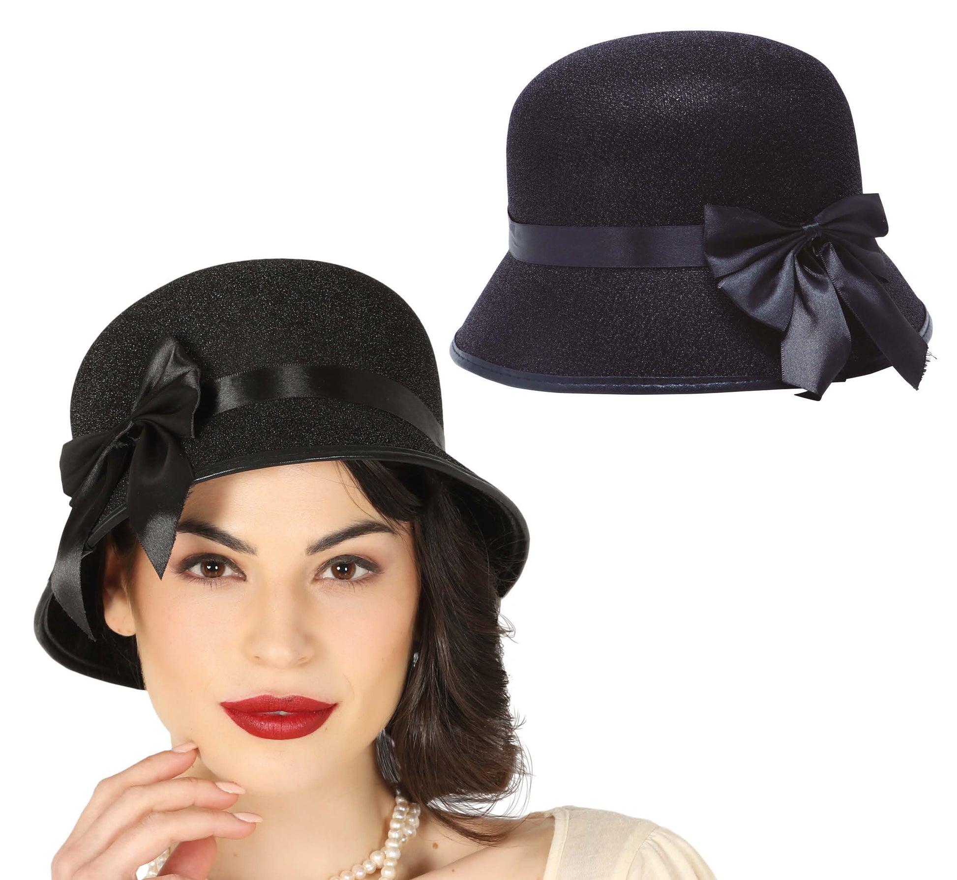 20S BLACK LADIES HAT