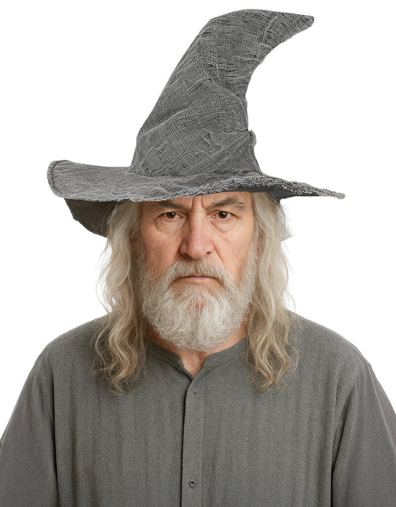 GREY WIZARD HAT
