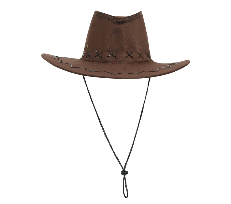 SYNTHETIC LEATHER COWBOY HAT
