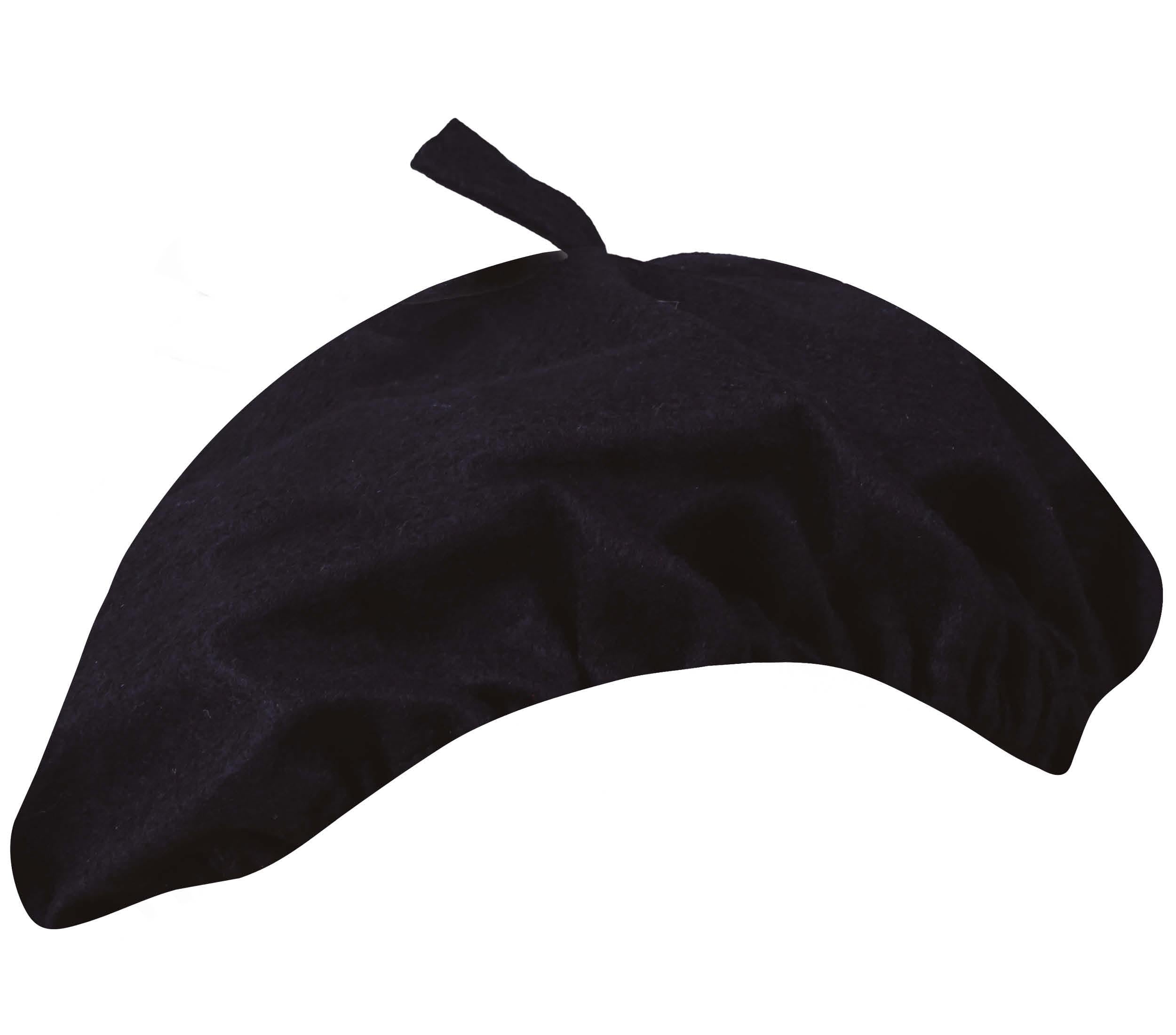 BLACK BERET FOR CHILD