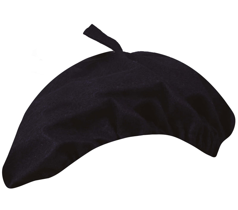 BLACK BERET FOR CHILD