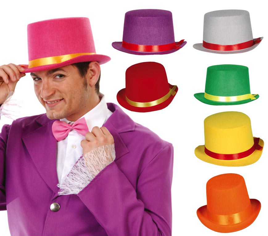 ASSORTED FELT TOP HATS