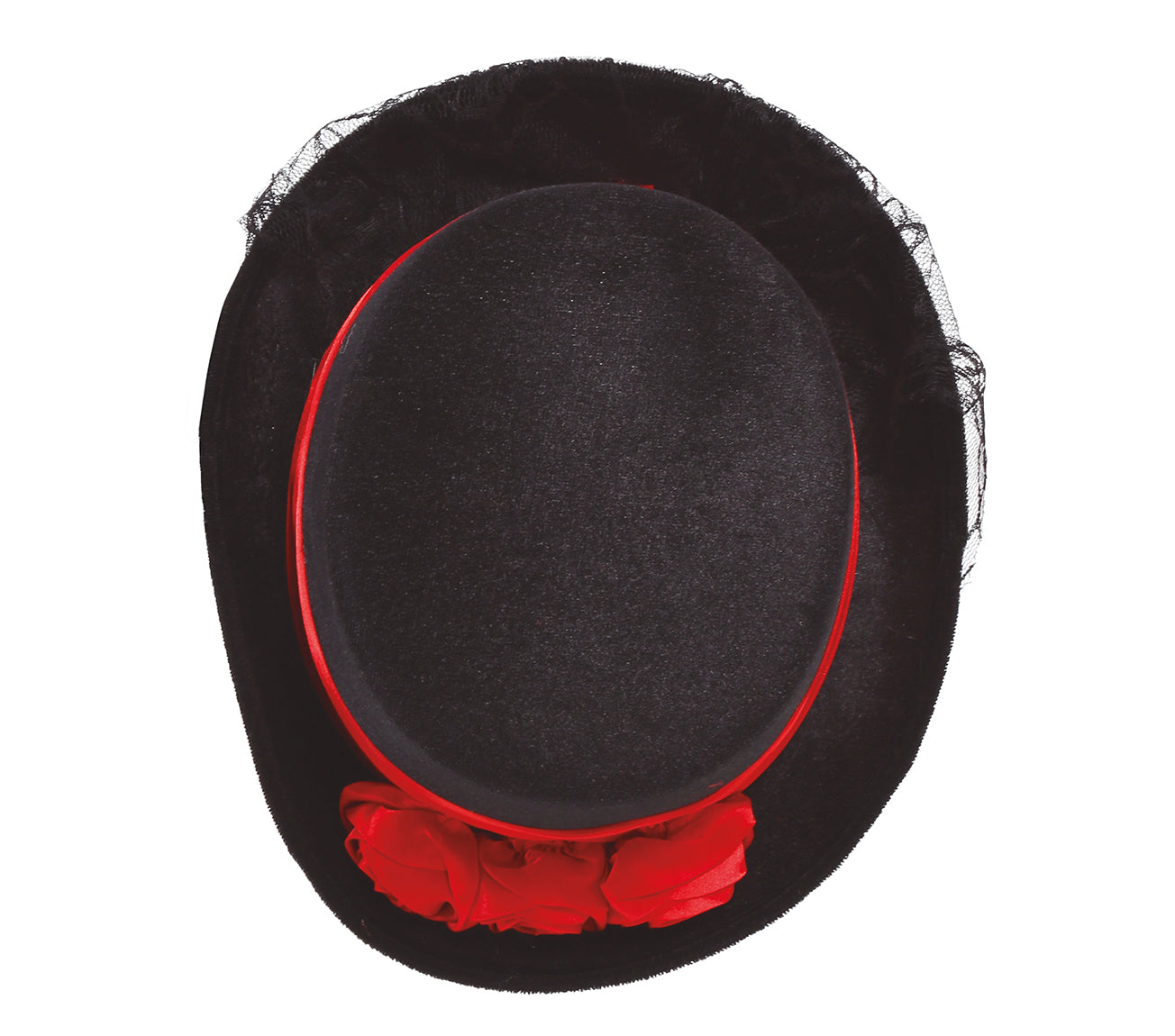 FELT VAMPIRESS TOP HAT