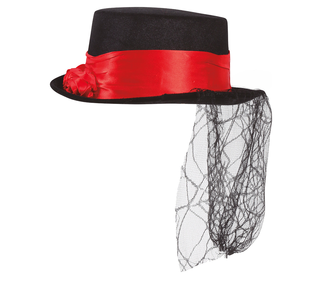 FELT VAMPIRESS TOP HAT