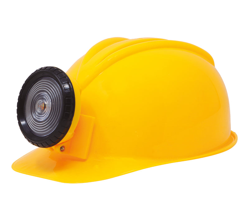 WORKER HELMET WITH LIGHT