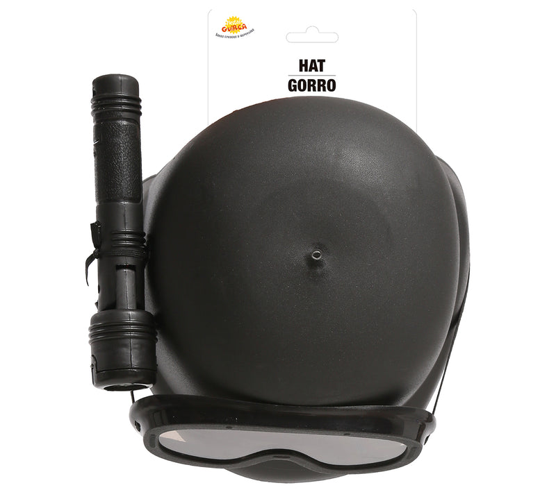CHILD RIOT HELMET WITH FLASLIGHT