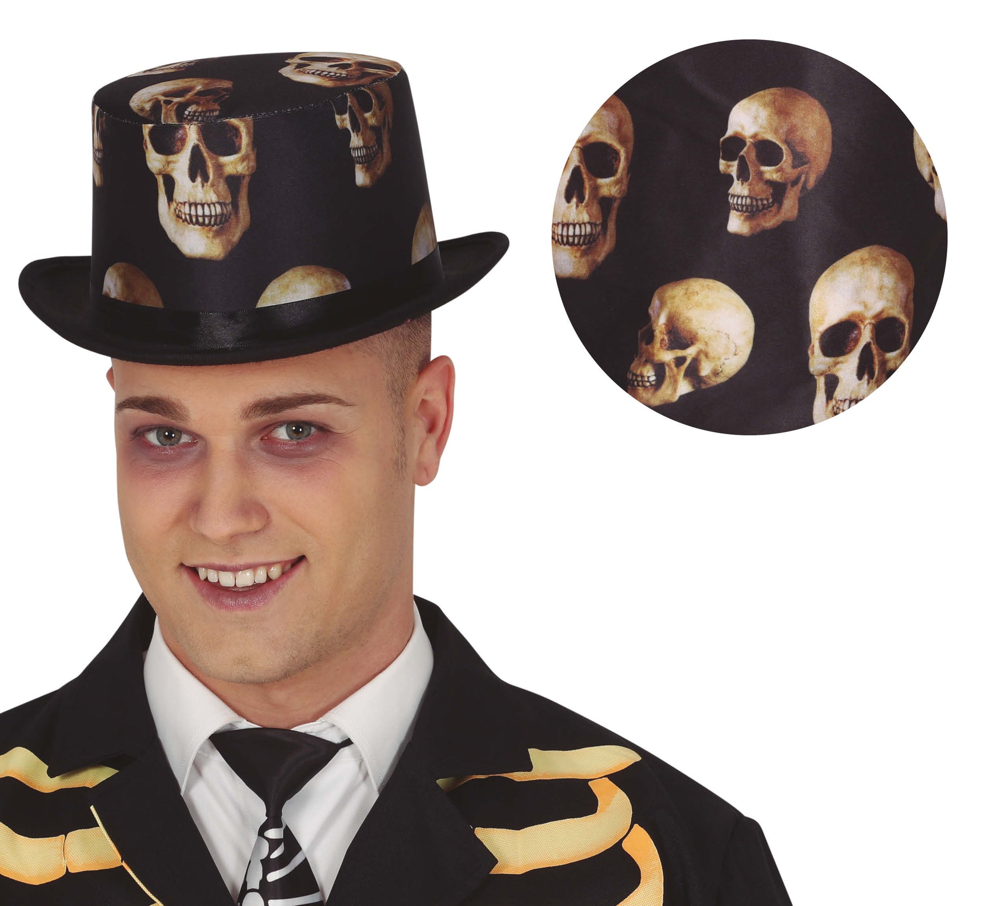 SKULL TOP HAT
