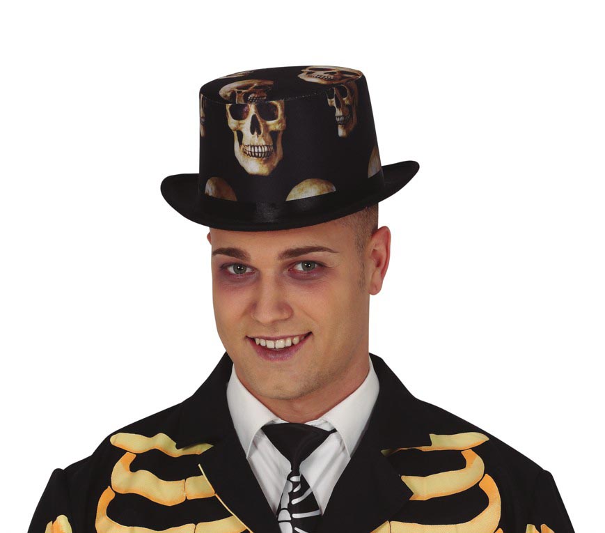 SKULL TOP HAT