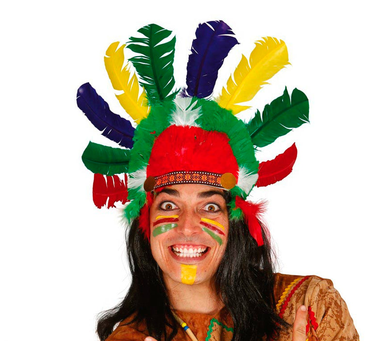 ECONOMIC INDIAN FEATHER HEADDRESS