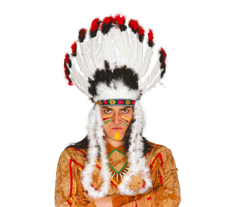 INDIAN FEATHER HEADDRESS