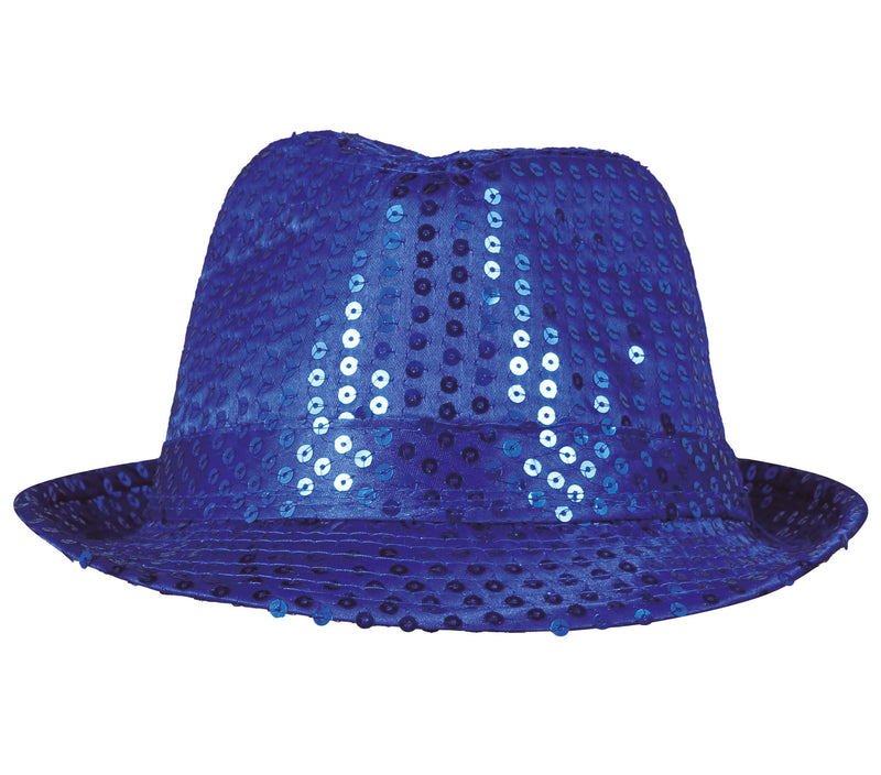 SEQUINED GANGSTER HAT