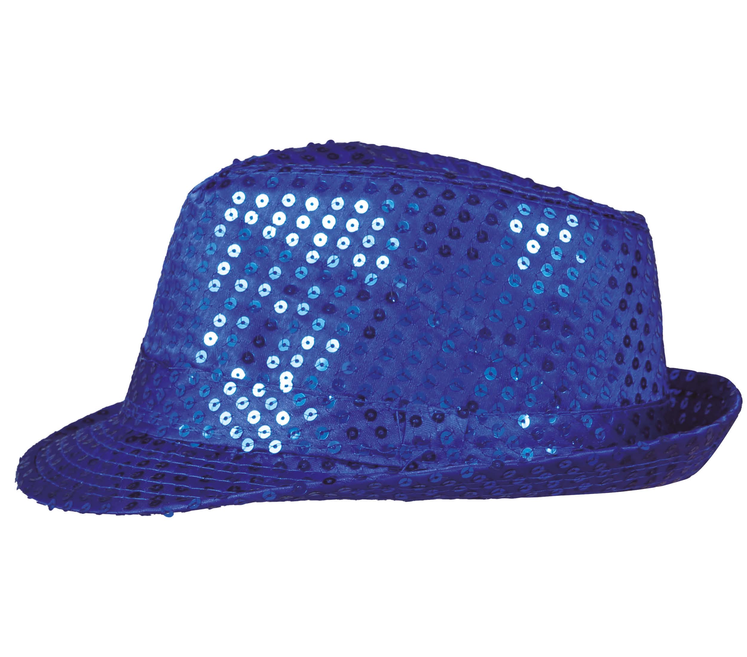 SEQUINED GANGSTER HAT