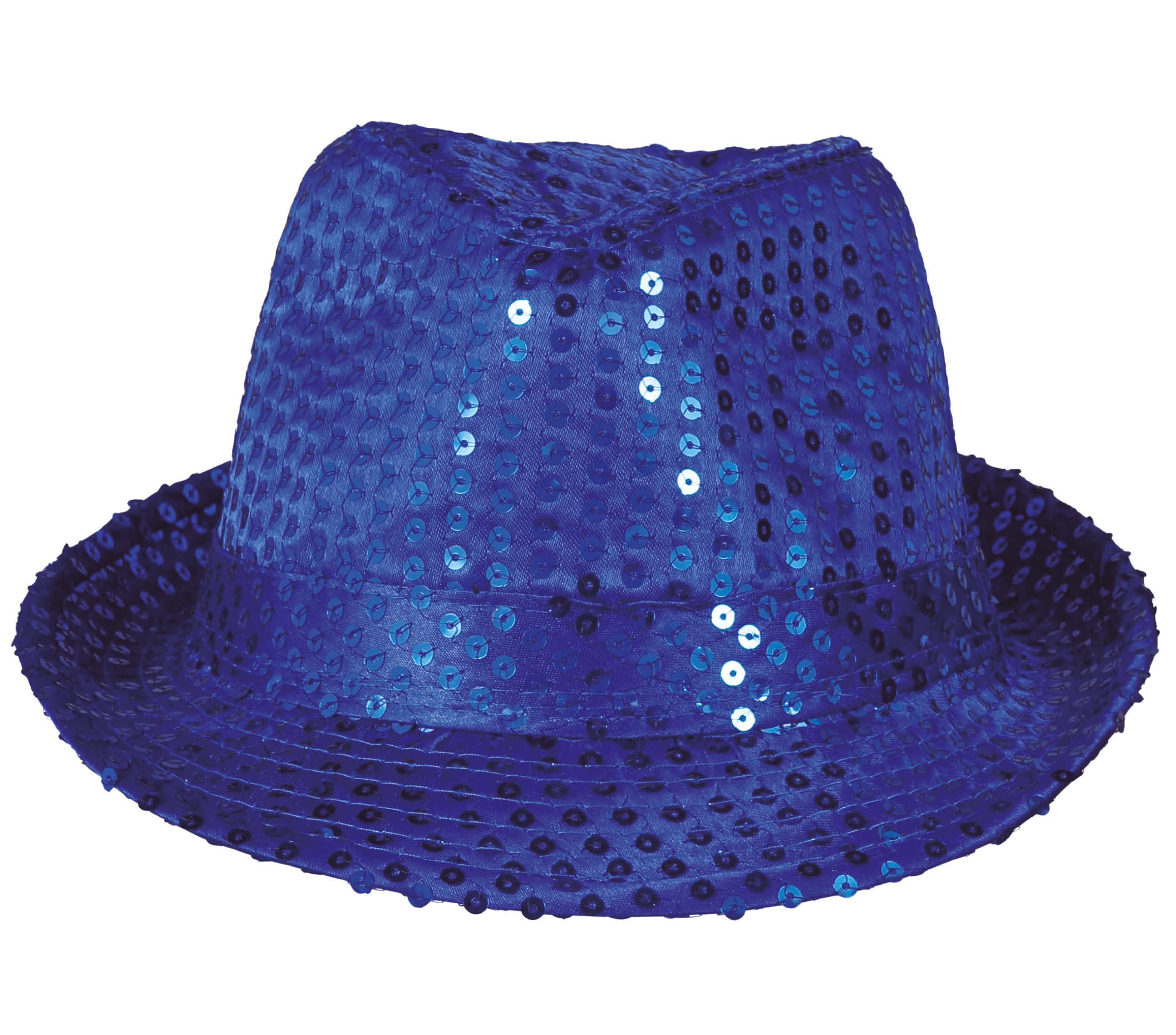 SEQUINED GANGSTER HAT