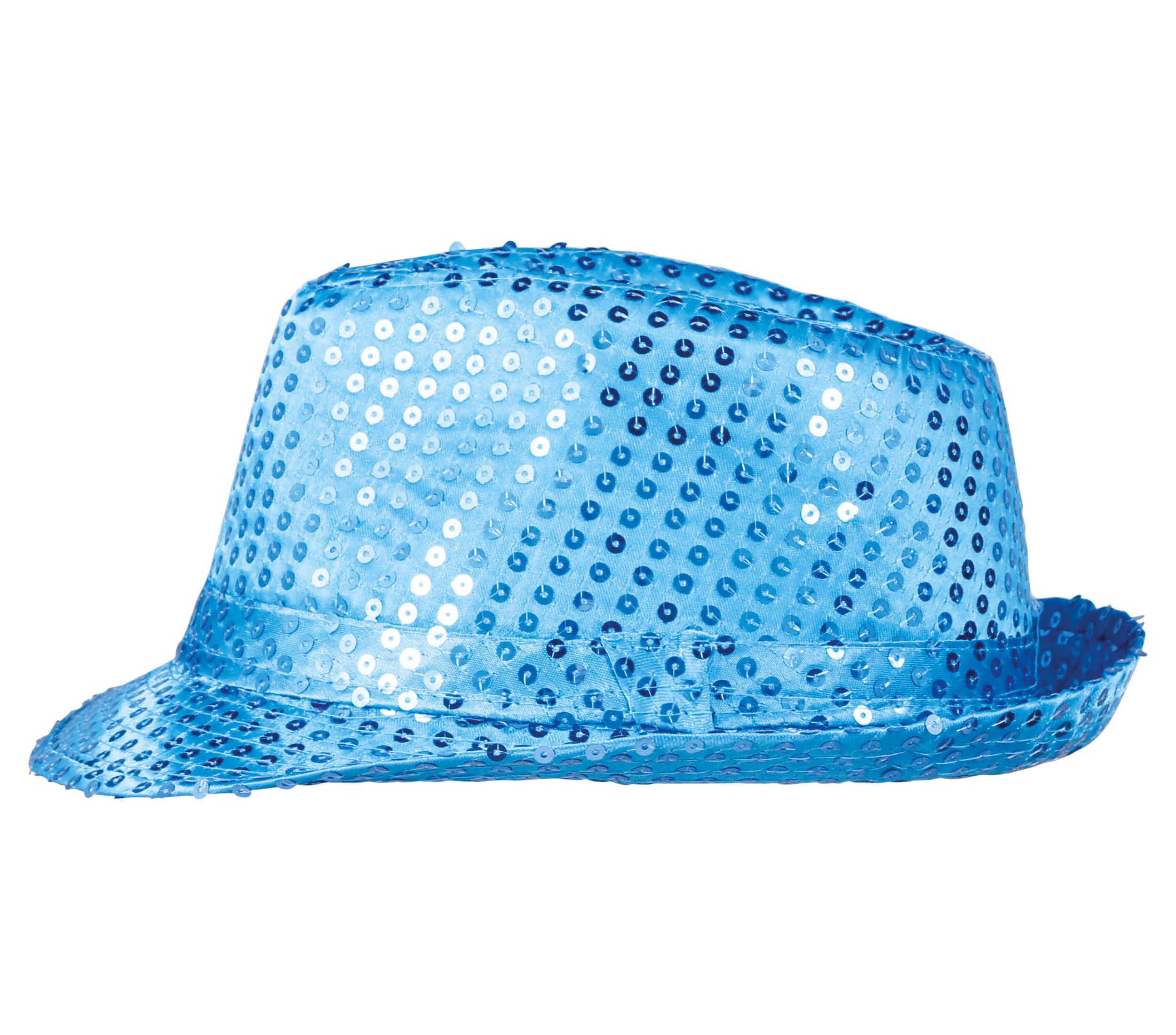 SEQUINED GANGSTER HAT