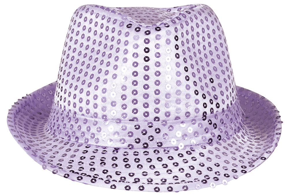 SEQUINED GANGSTER HAT
