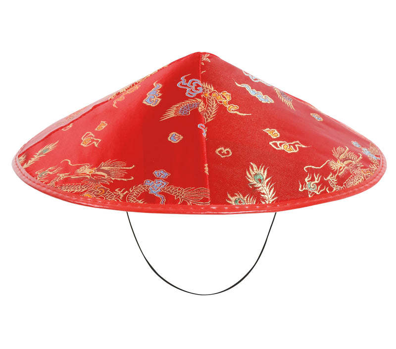 RED JAPANESE HAT