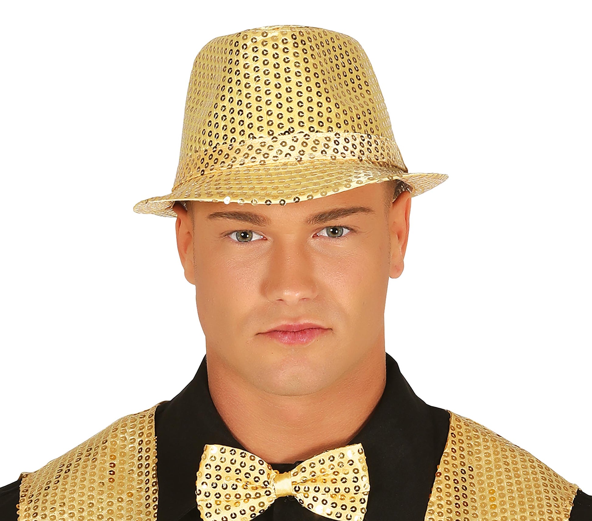 SEQUINED GANGSTER HAT