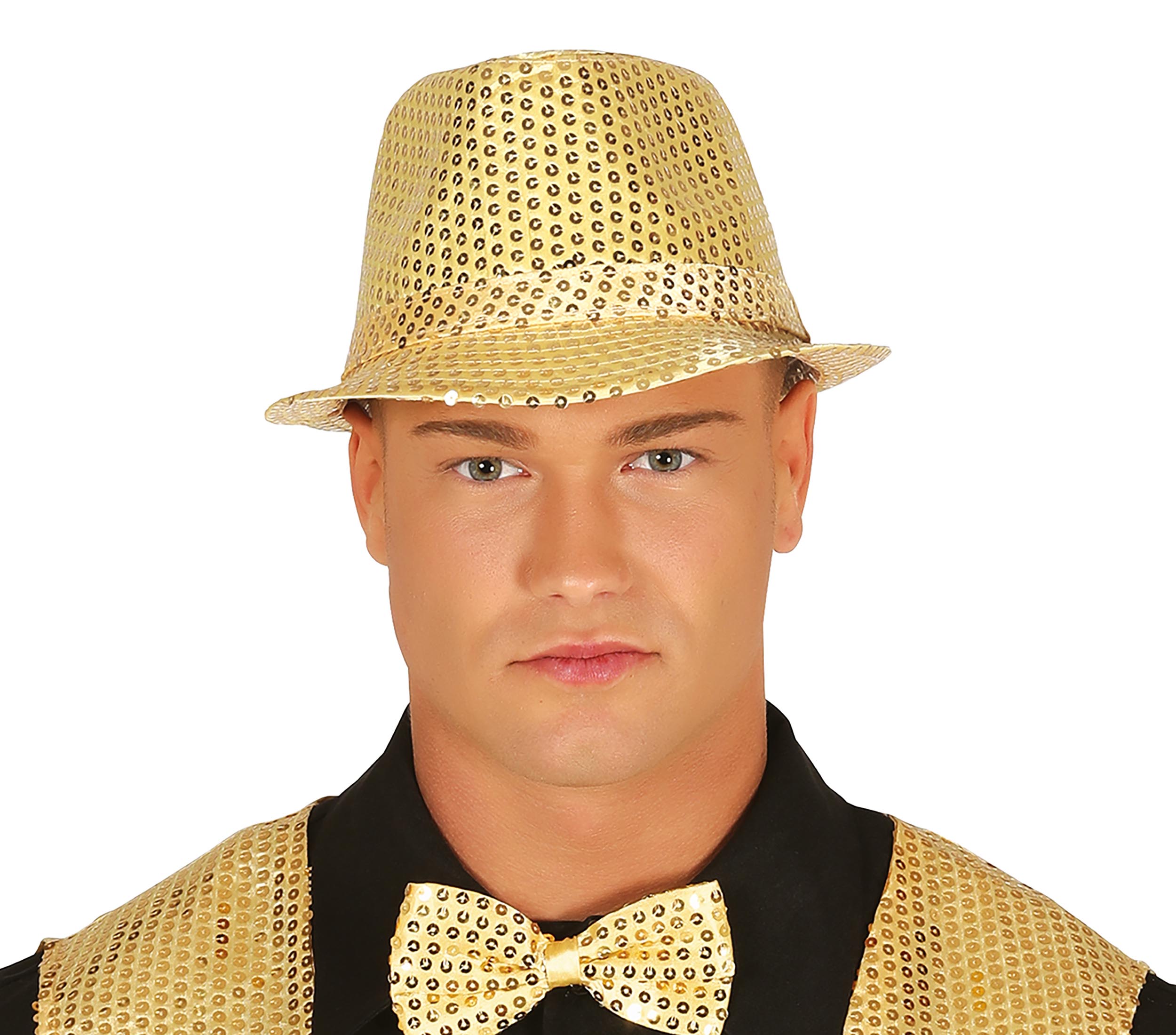 SEQUINED GANGSTER HAT