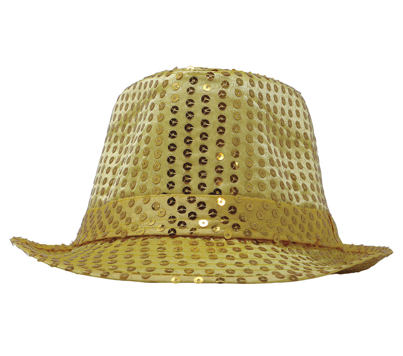 SEQUINED GANGSTER HAT