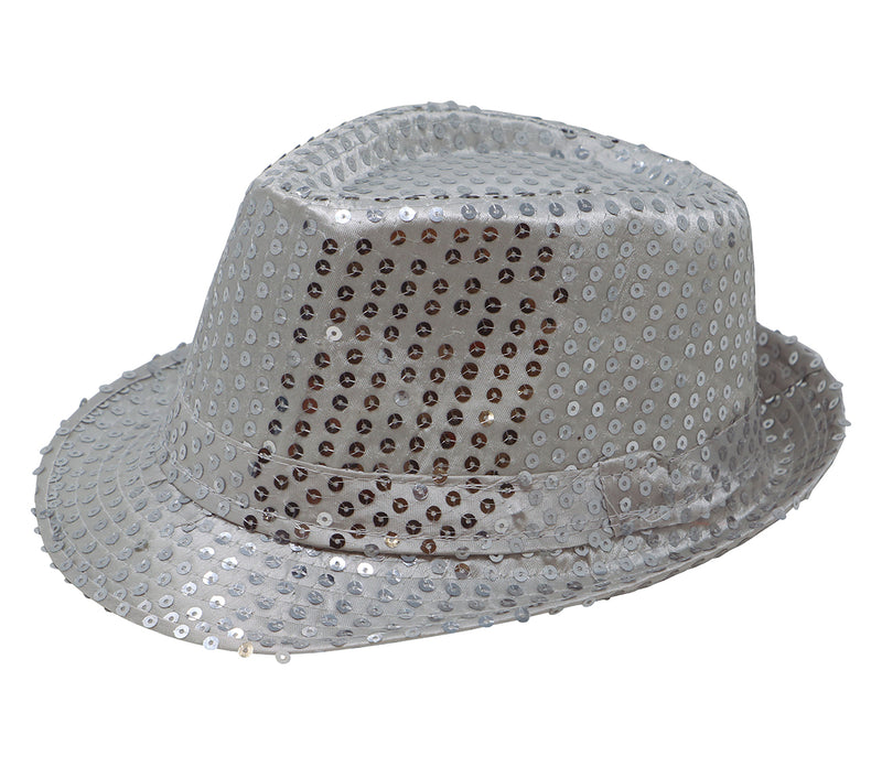 SEQUINED GANGSTER HAT