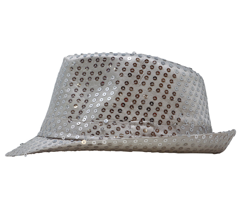 SEQUINED GANGSTER HAT