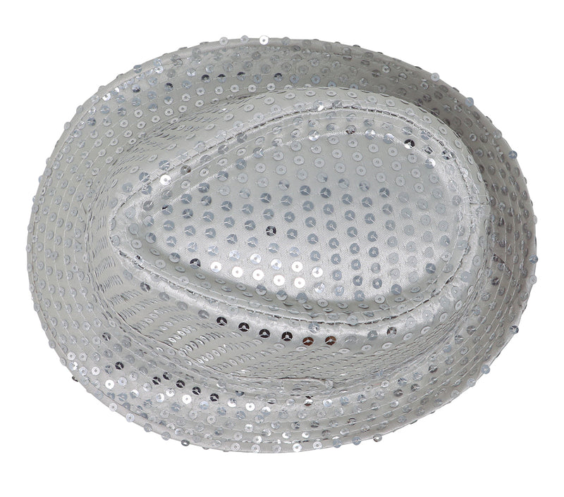 SEQUINED GANGSTER HAT