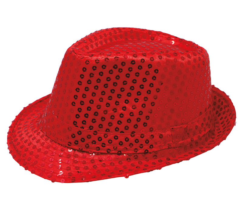 SEQUINED GANGSTER HAT
