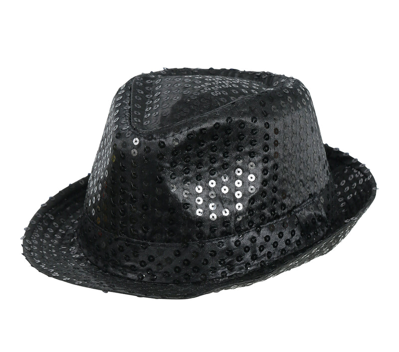 SEQUINED GANGSTER HAT