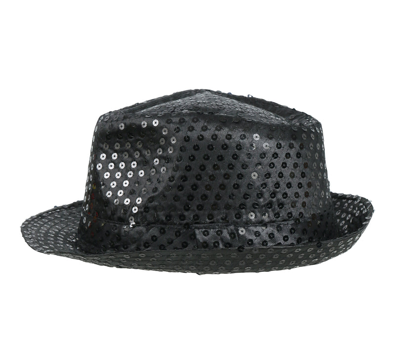 SEQUINED GANGSTER HAT