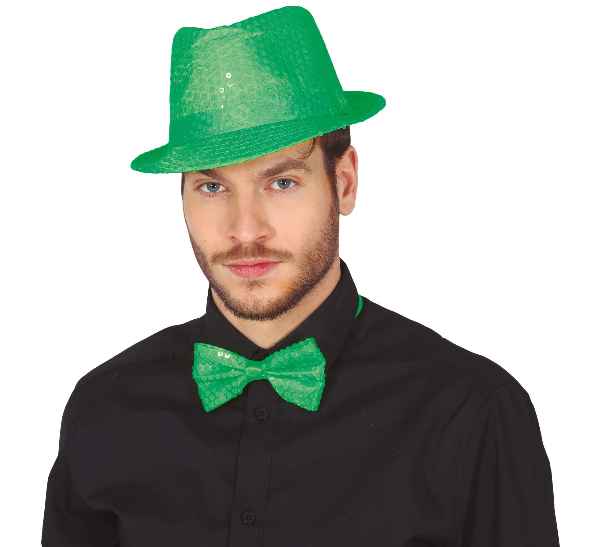 SEQUINED GANGSTER HAT