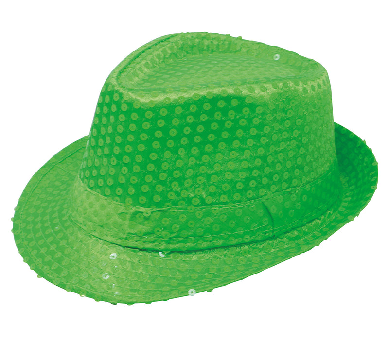 SEQUINED GANGSTER HAT