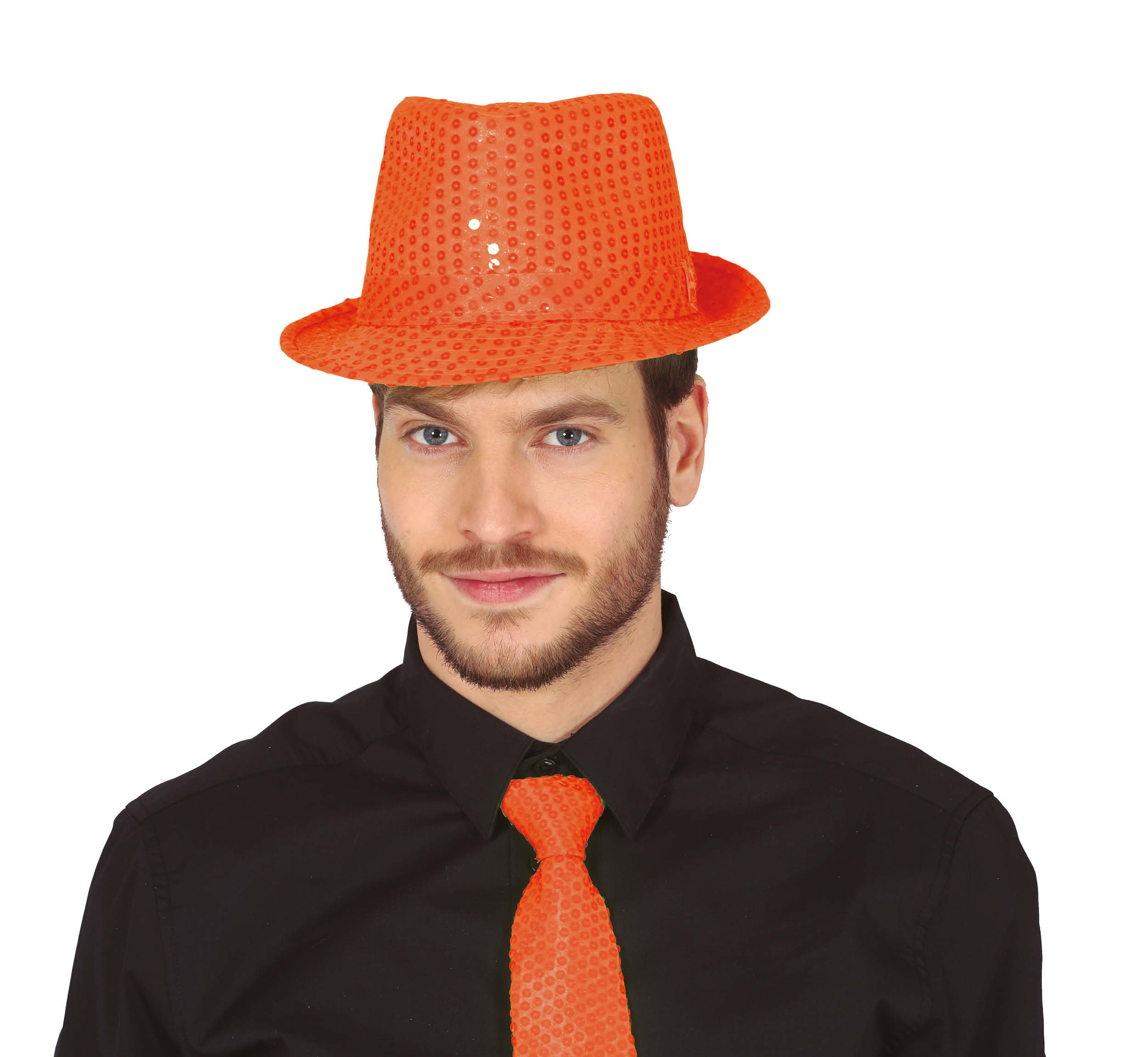 SEQUINED GANGSTER HAT