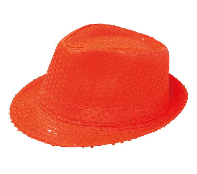 SEQUINED GANGSTER HAT
