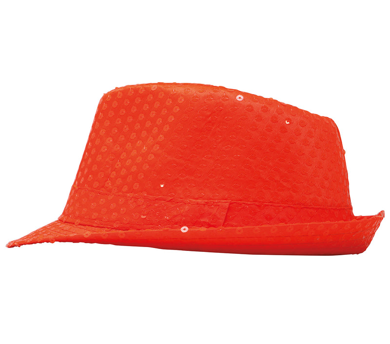 SEQUINED GANGSTER HAT