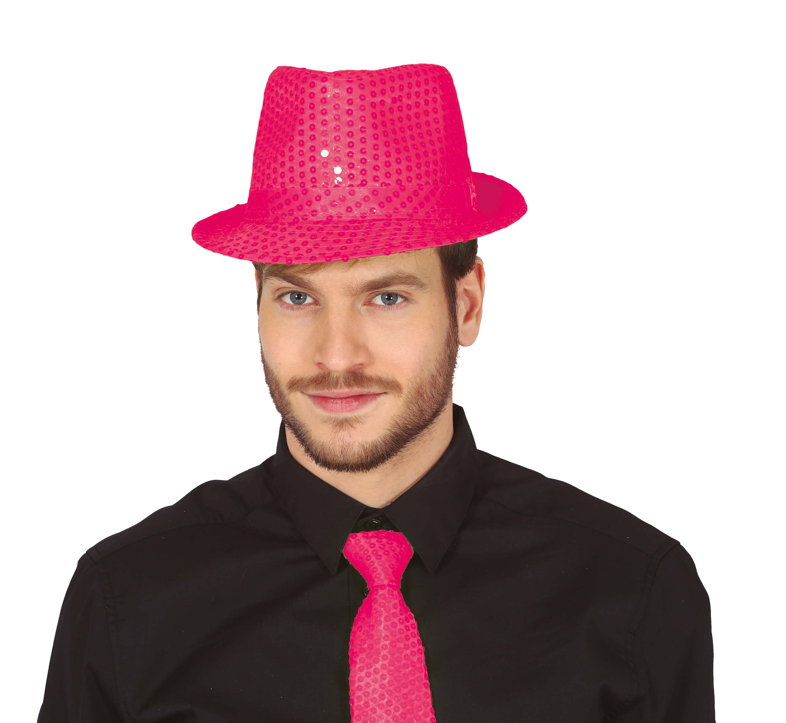 SEQUINED GANGSTER HAT