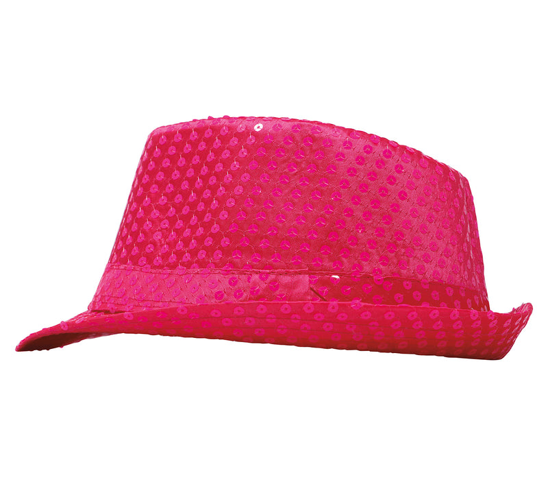 SEQUINED GANGSTER HAT