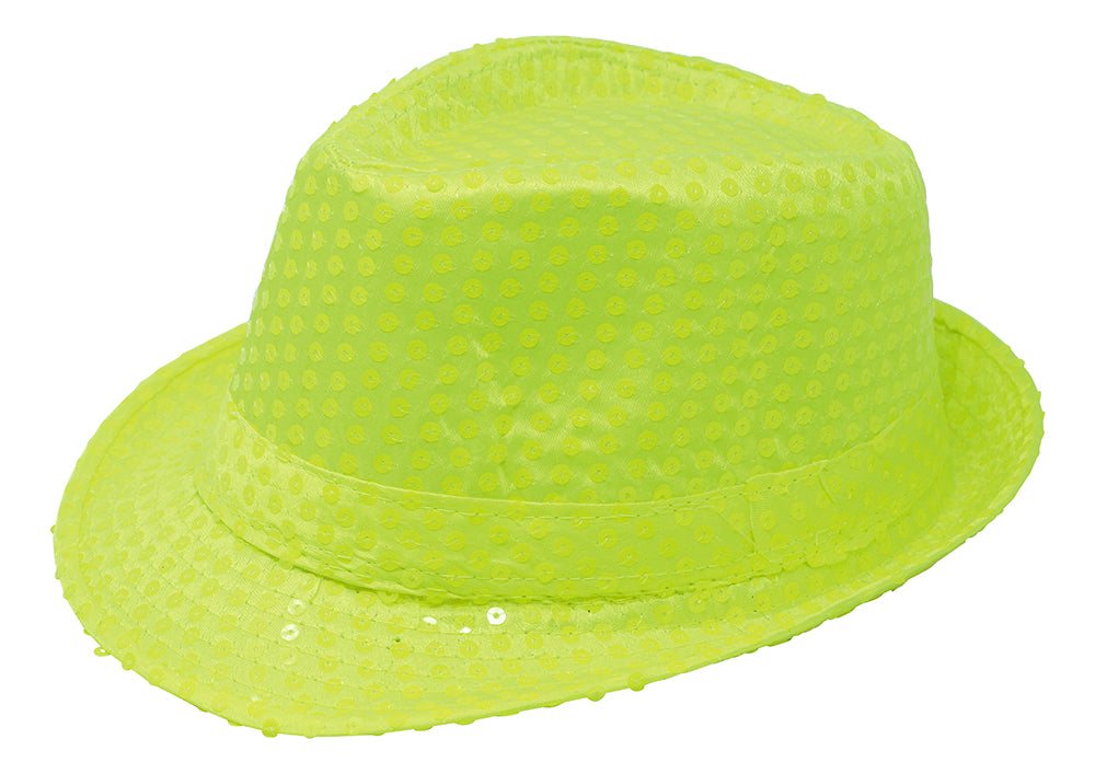 SEQUINED GANGSTER HAT