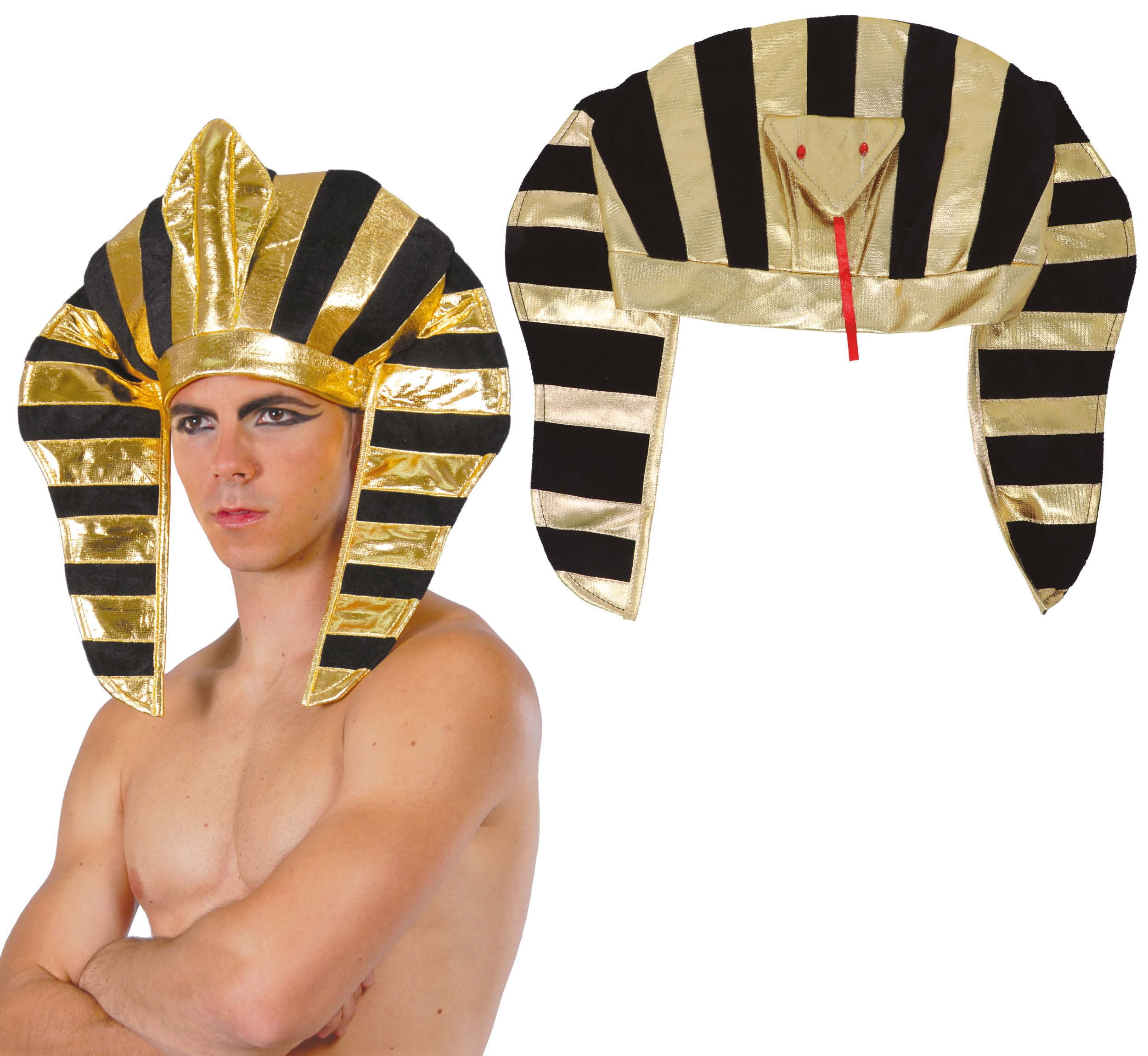 FABRIC PHARAOH HEADDRESS