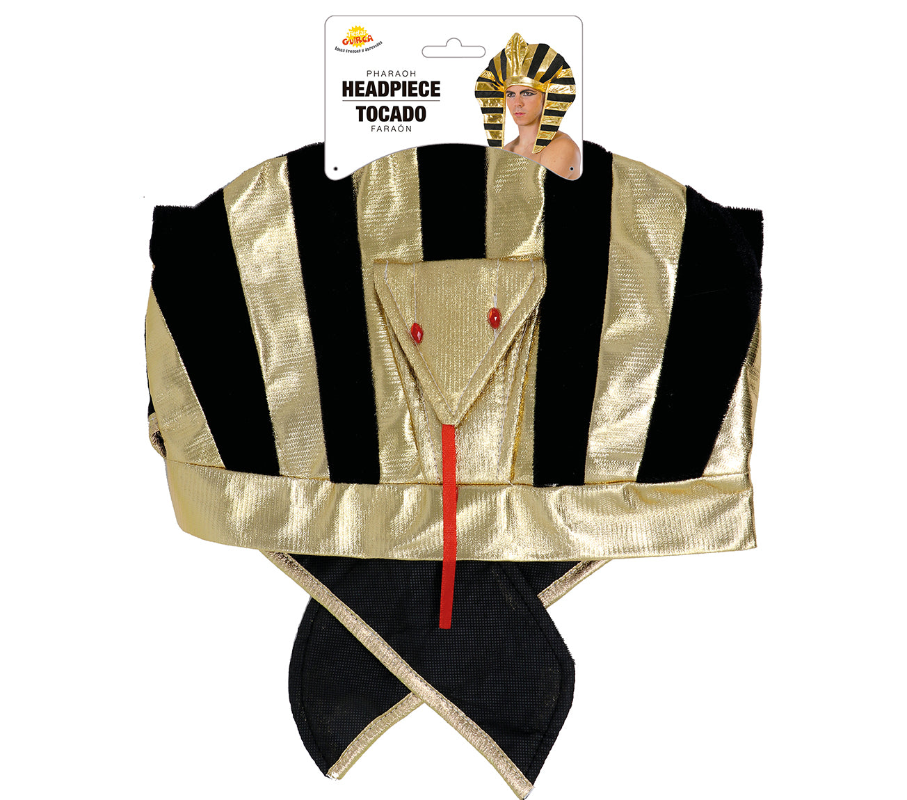 FABRIC PHARAOH HEADDRESS