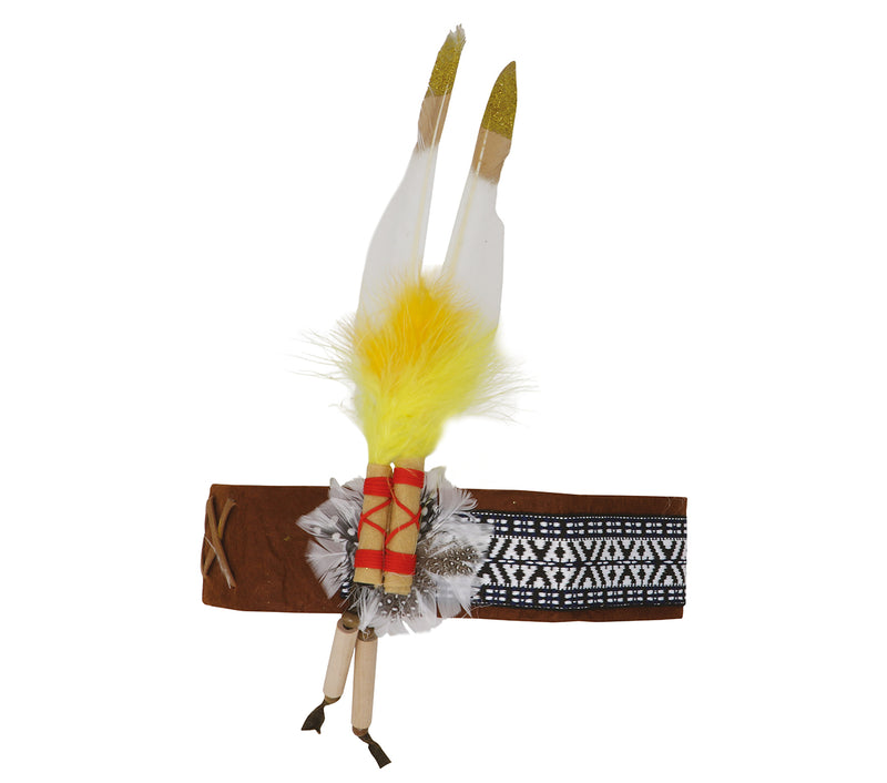 INDIAN FEATHERED HEADBAND EXTRA