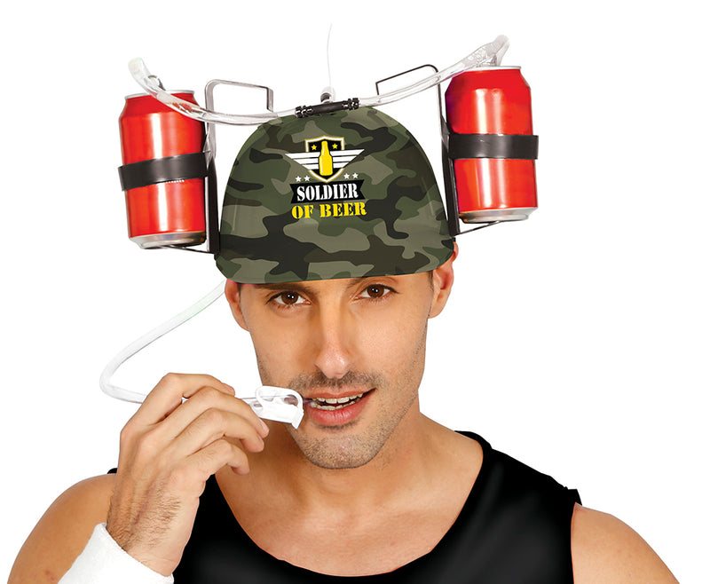 HELMET FOR DRINKS SOLDIER OF BEER