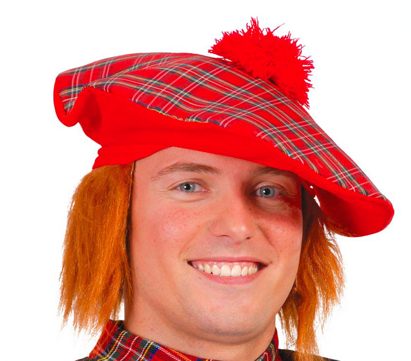 SCOTTISH HAT WITH HAIR
