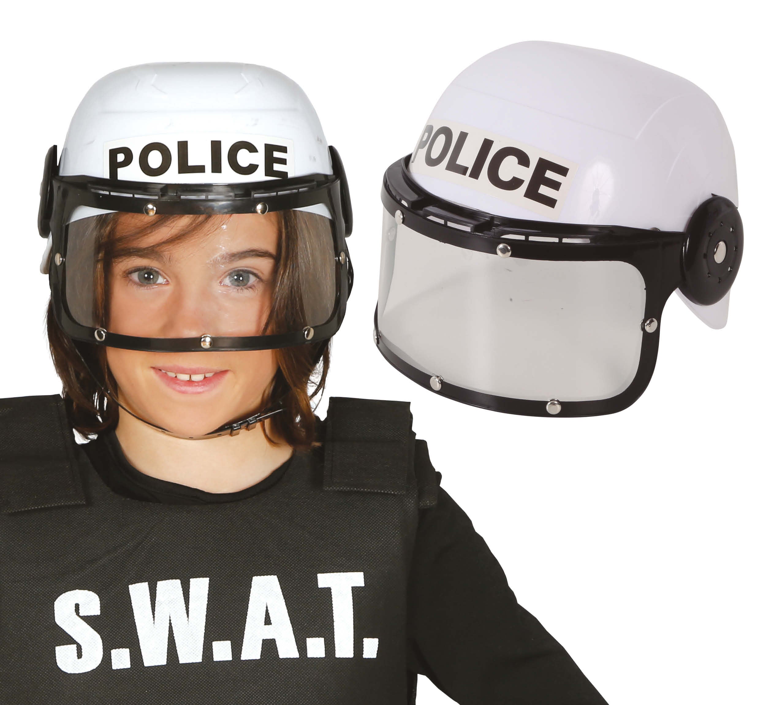 POLICE HELMET