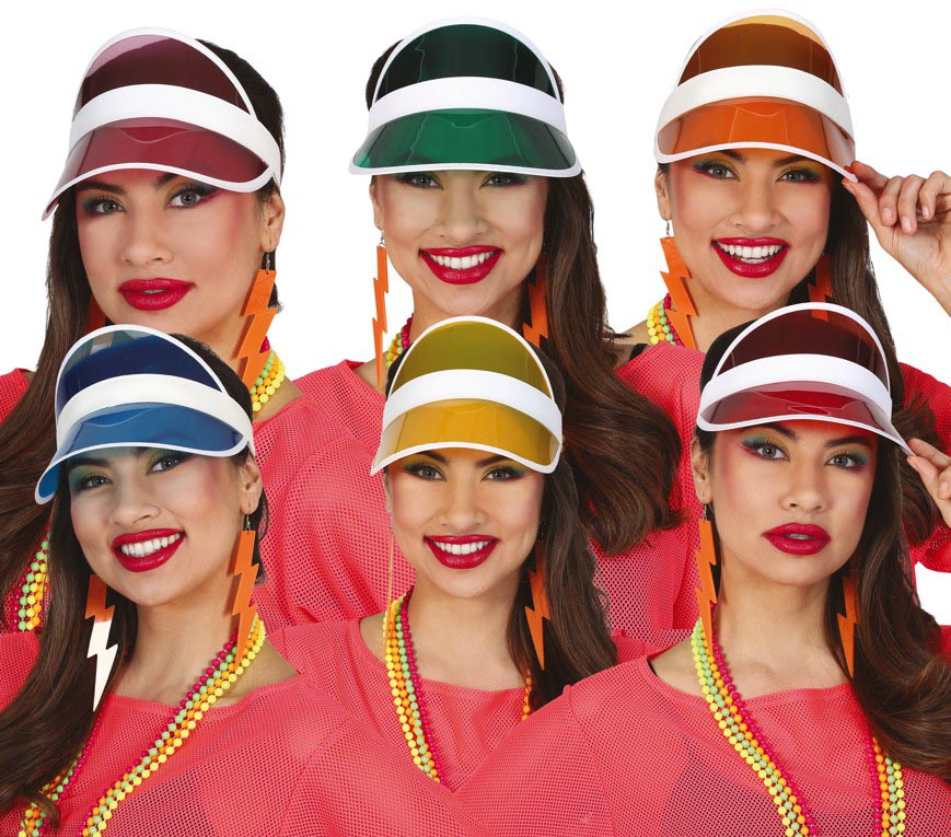 TRANSPARENT HAT ASSORTED COLORS
