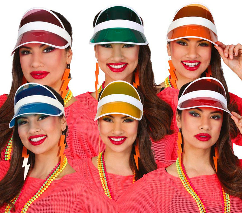 TRANSPARENT HAT ASSORTED COLORS