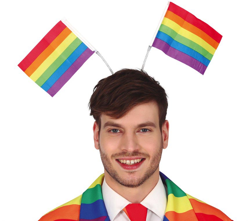 RAINBOW FLAGS HEADBAND